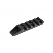 5KU M-LOK & KeyMod Compatible 5 Slot Rail Section - Black