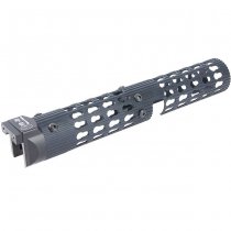 5KU VS-25 LCT / GHK AK-105 KeyMod Tubular Handguard - Black