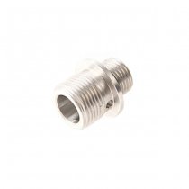 5KU Stainless Steel Silencer Adapter 11mm CW to 14mm CCW - Silver