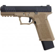 JDG P80 PFS9 RMR Cut Gas Blow Back Pistol - Dark Earth