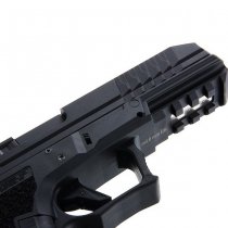 JDG P80 PFS9 RMR Cut Gas Blow Back Pistol - Black
