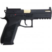 KJ Works CZ P-09 Optic Ready Gas Blow Back Pistol - Black