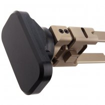 Airsoft Artisan KSC/KWA MP9 CNC Retractable Stock - Dark Earth