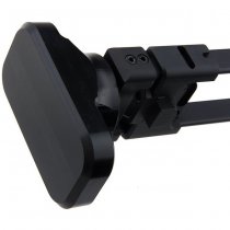 Airsoft Artisan KSC/KWA MP9 CNC Retractable Stock - Black