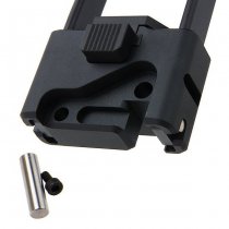 Airsoft Artisan KSC/KWA MP9 CNC Retractable Stock - Black