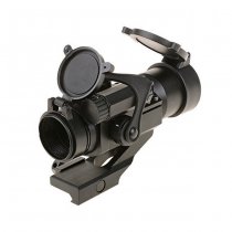 Theta Optics Battle Red Dot Sight & Cantilever Mount - Black