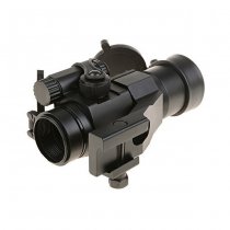 Theta Optics Battle Red Dot Sight & Cantilever Mount - Black