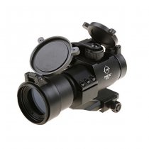 Theta Optics Battle Red Dot Sight & Cantilever Mount - Black