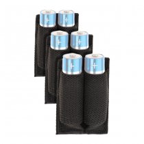 Invader Gear Battery Strap AA 3-Pack - Black