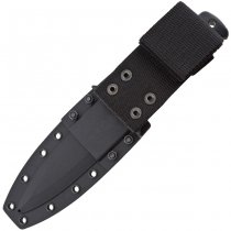 SOG Seal Pup Elite Serrated Black & Kydex Sheath