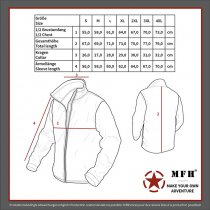 MFH Tactical Sweatjacket - Olive - 2XL