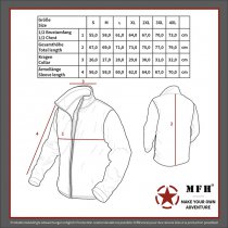 MFH Tactical Sweatjacket - Olive - 3XL