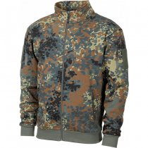 MFH Tactical Sweatjacket - Flecktarn - 3XL