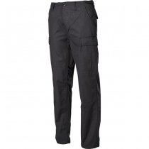 MFH BDU Combat Pants Ripstop - Black - S