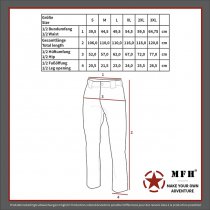MFH BDU Combat Pants Ripstop - Urban Camo - S