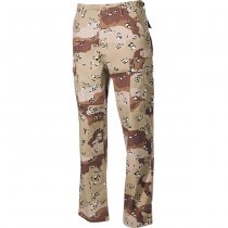 MFH BDU Combat Pants Ripstop - 6-Color Desert - L
