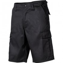 MFH BW Bermuda Shorts Side Pockets - Black