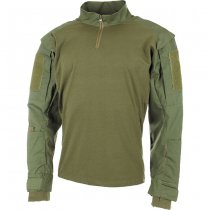 MFHHighDefence US Tactical Shirt Long Sleeve - Olive - XL