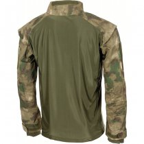 MFHHighDefence US Tactical Shirt Long Sleeve - HDT Camo FG - S