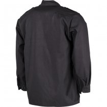 MFH US Shirt Long Sleeve - Black - 2XL