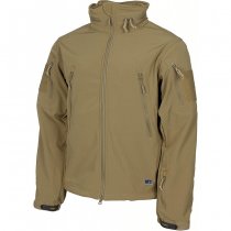 MFHHighDefence SCORPION Soft Shell Jacket - Coyote - 3XL