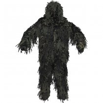 MFH Ghillie Camouflage Suit Jackal - Woodland - M/L