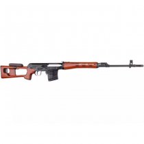 WE SVD Dragunov Gas Blow Back Rifle - Wood