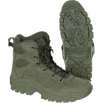 MFH Ankle Boots Commando - Olive - 43