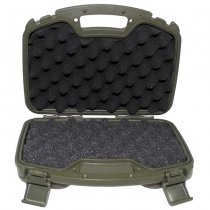 MFH Lockable Plastic Pistol Case Large - Olive