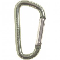 MFH Carabiner 70 mm - Silver