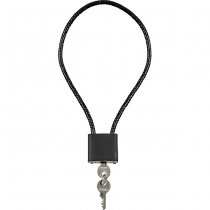 MFH Steel Cable Lock - Black