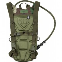 MFH Hydration Backpack & TPU Bladder Extreme 2.5 l - Woodland