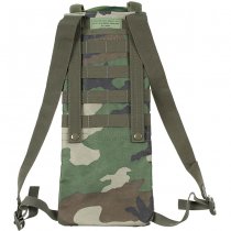 MFH Hydration Pack MOLLE & 2.5 l TPU Bladder - Woodland