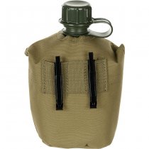 MFH US Canteen & Cover 1 l - Coyote