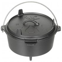 FoxOutdoor Cast Iron Pot Dutch Oven 38 l
