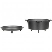 FoxOutdoor Cast Iron Pot Dutch Oven 38 l