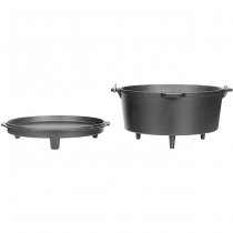 FoxOutdoor Cast Iron Pot Dutch Oven 57 l