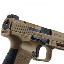 WE CANiK x SAI TP9 Elite Combat Gas Blowback Pistol - Tan