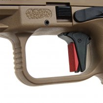 WE CANiK x SAI TP9 Elite Combat Gas Blowback Pistol - Tan