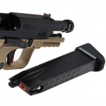 WE CANiK x SAI TP9 Elite Combat Gas Blowback Pistol - Black / Tan