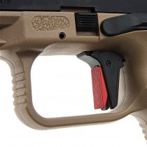 WE CANiK x SAI TP9 Elite Combat Gas Blowback Pistol - Black / Tan