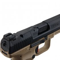 WE CANiK x SAI TP9 Elite Combat Gas Blowback Pistol - Black / Tan