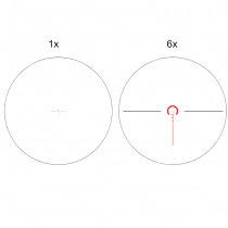 Vector Optics Taurus 1-6x24 Riflescope - Black