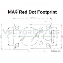 Vector Optics Frenzy-S 1x17x24 AUT Red Dot - Black