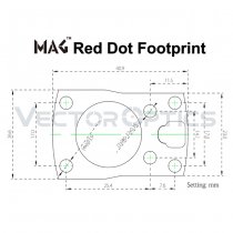 Vector Optics MAG Red Dot Riser Weaver Mount
