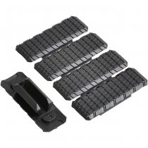 Strike Industries M-Lok Cover V2 5pcs - Black