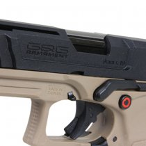 G&G GTP9 Gas Blow Back Pistol - Black / Desert