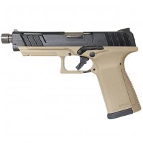 G&G GTP9 Gas Blow Back Pistol - Black / Desert