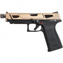 G&G GTP9 MS Gas Blow Back Pistol - Desert / Black