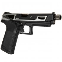 G&G GTP9 MS Gas Blow Back Pistol - Silver